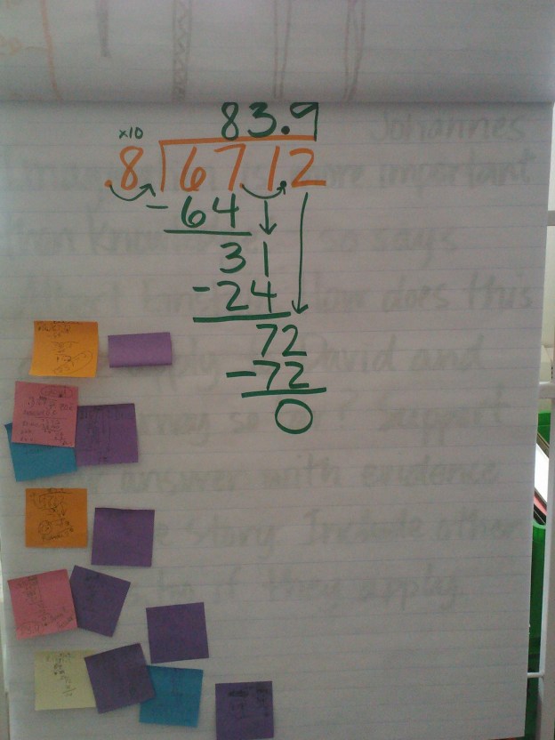 5th graders always need to practice division!