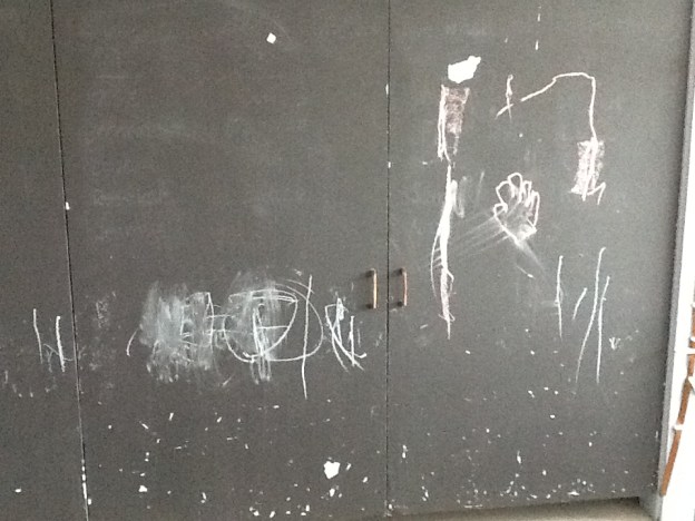 Just a little treat from the littlest Bearden's in our family!  Had to keep them busy while Mommy was working in the room the other day. :)