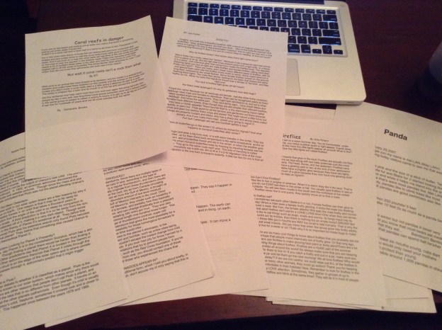 Look at all those words!  Do you see all that we accomplished?  I'm totally impressed! :)