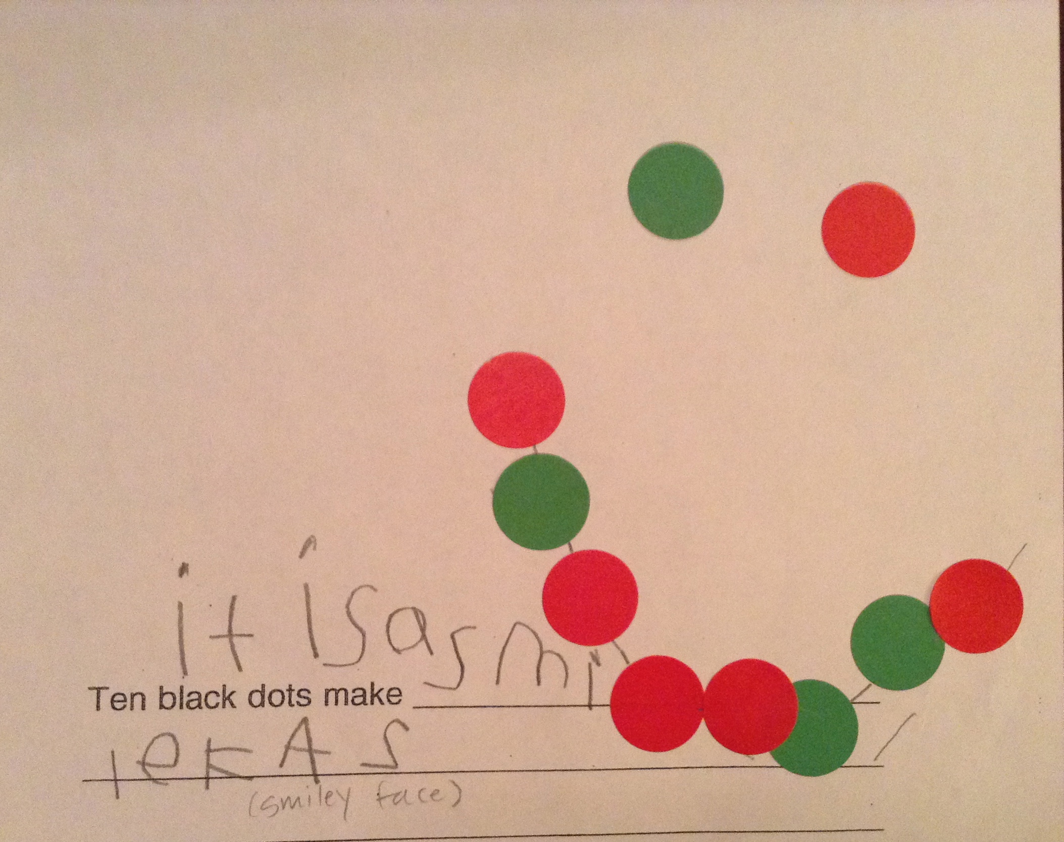 Ten Black Dots | 20somethingkids and 1kookyteacher