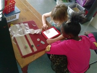 Makayla and Millie (who's work at recess sparked the whole idea in the first place!) write about a really cool collection of "B" things they found outside on the playground.