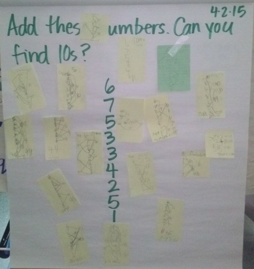 This one was a practice problem from the morning, but we didn't quite get time to review it later in the day.